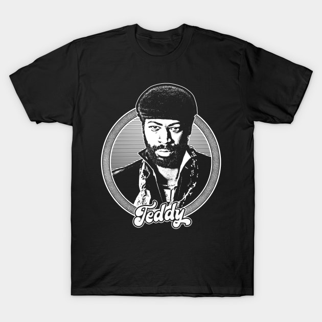 Teddy Pendergrass /// 80s Retro Soul Fan Design T-Shirt by DankFutura
